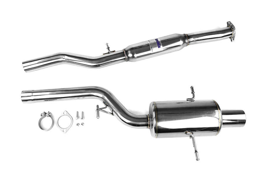G200 Turbo Back Exhaust w/Hyperflow Down Pipe - Subaru Forester XT SG 03-08 - Image 11
