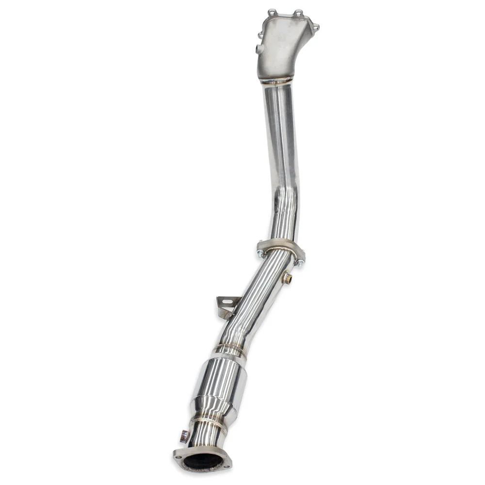 G200 Turbo Back Exhaust w/Hyperflow Down Pipe - Subaru Forester XT SG 03-08 - Image 3