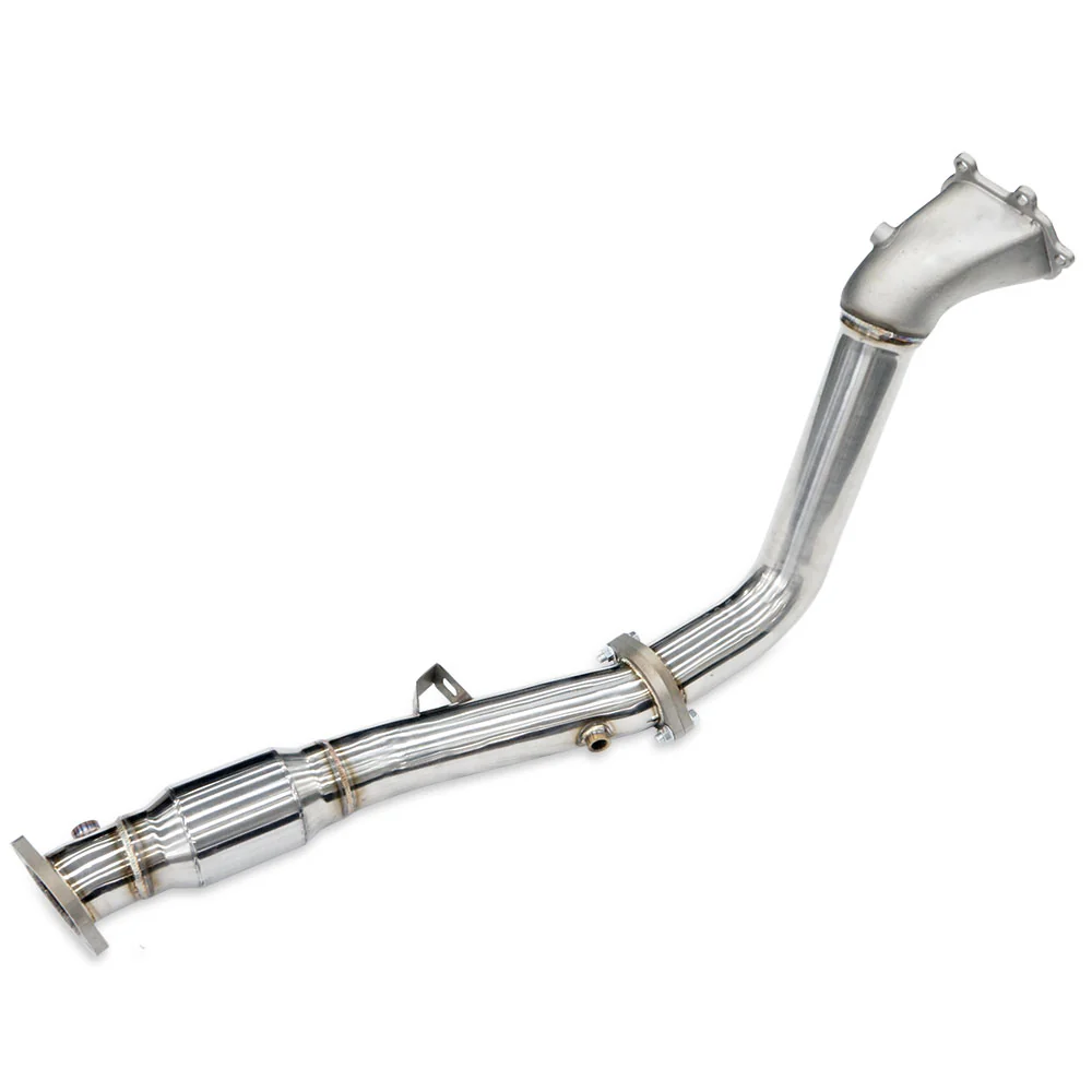 G200 Turbo Back Exhaust w/Hyperflow Down Pipe - Subaru Forester XT SG 03-08 - Image 4