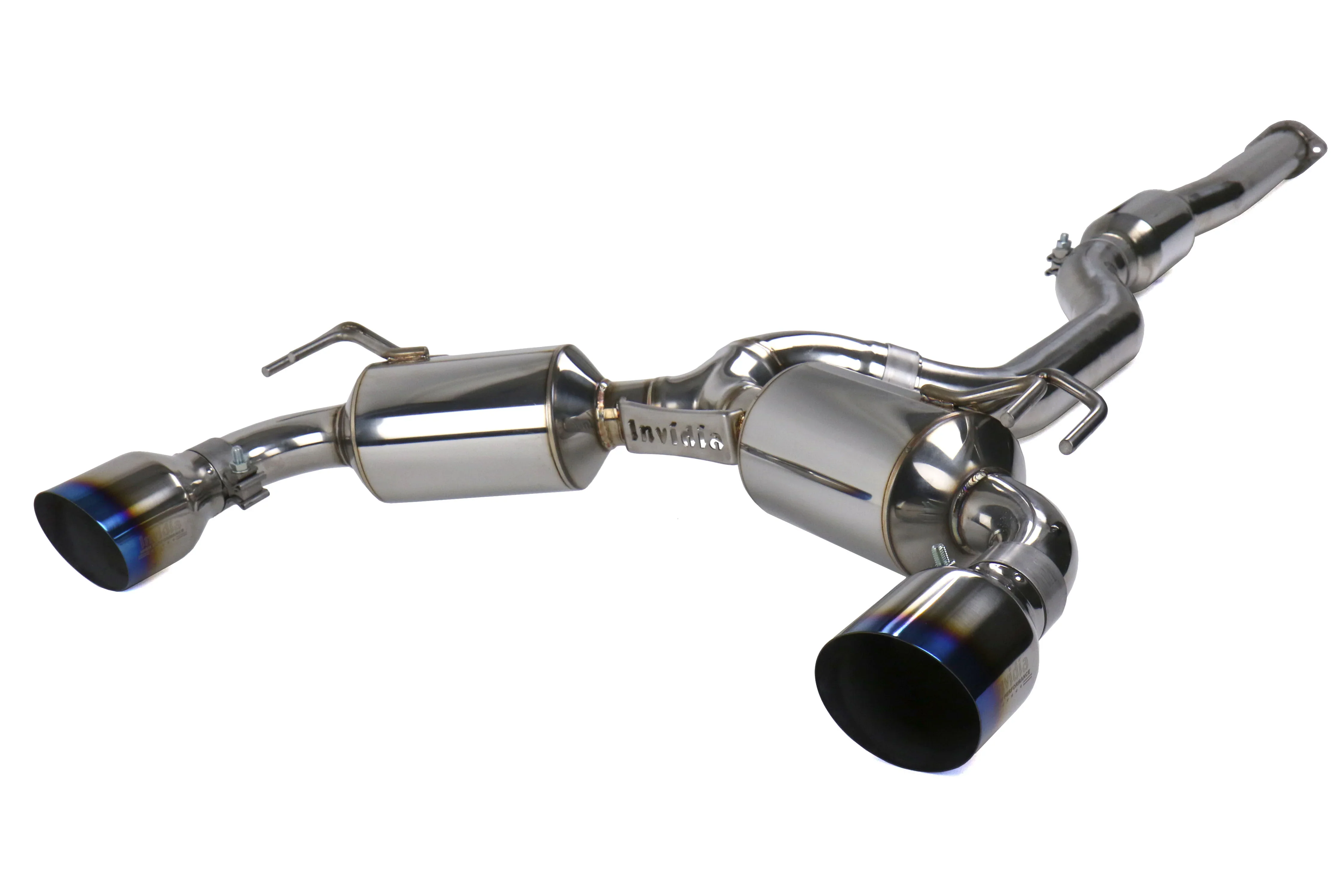 Dual N1 Cat Back Exhaust - Mitsubishi Evo X CZ4A - Image 5
