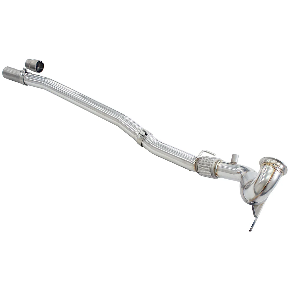 Down Pipe w/High Flow Cat - Audi S3 8V/VW Golf R Mk7, Mk7.5 - Image 2