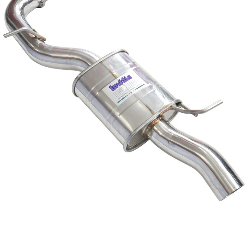 R400 Valved Cat Back Exhaust w/Oval Tips - VW Golf R Mk7 - Image 12