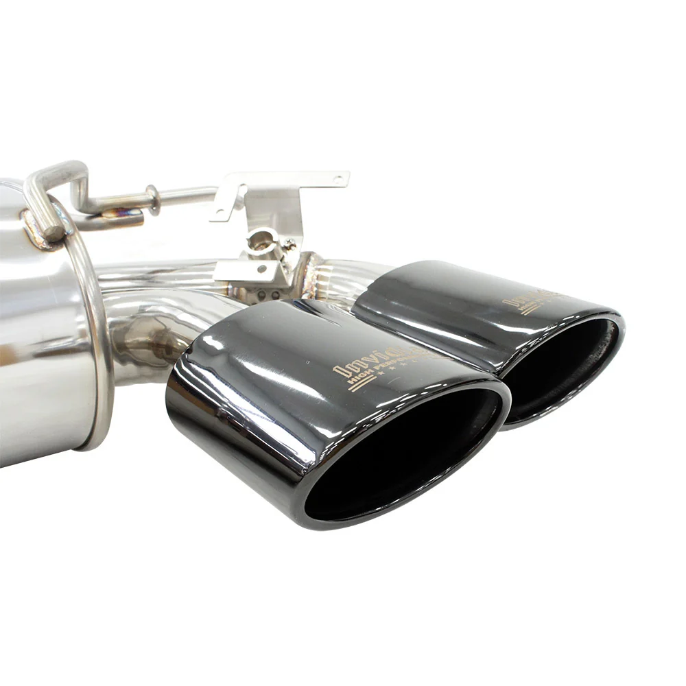 R400 Valved Cat Back Exhaust w/Oval Tips - VW Golf R Mk7 - Image 4