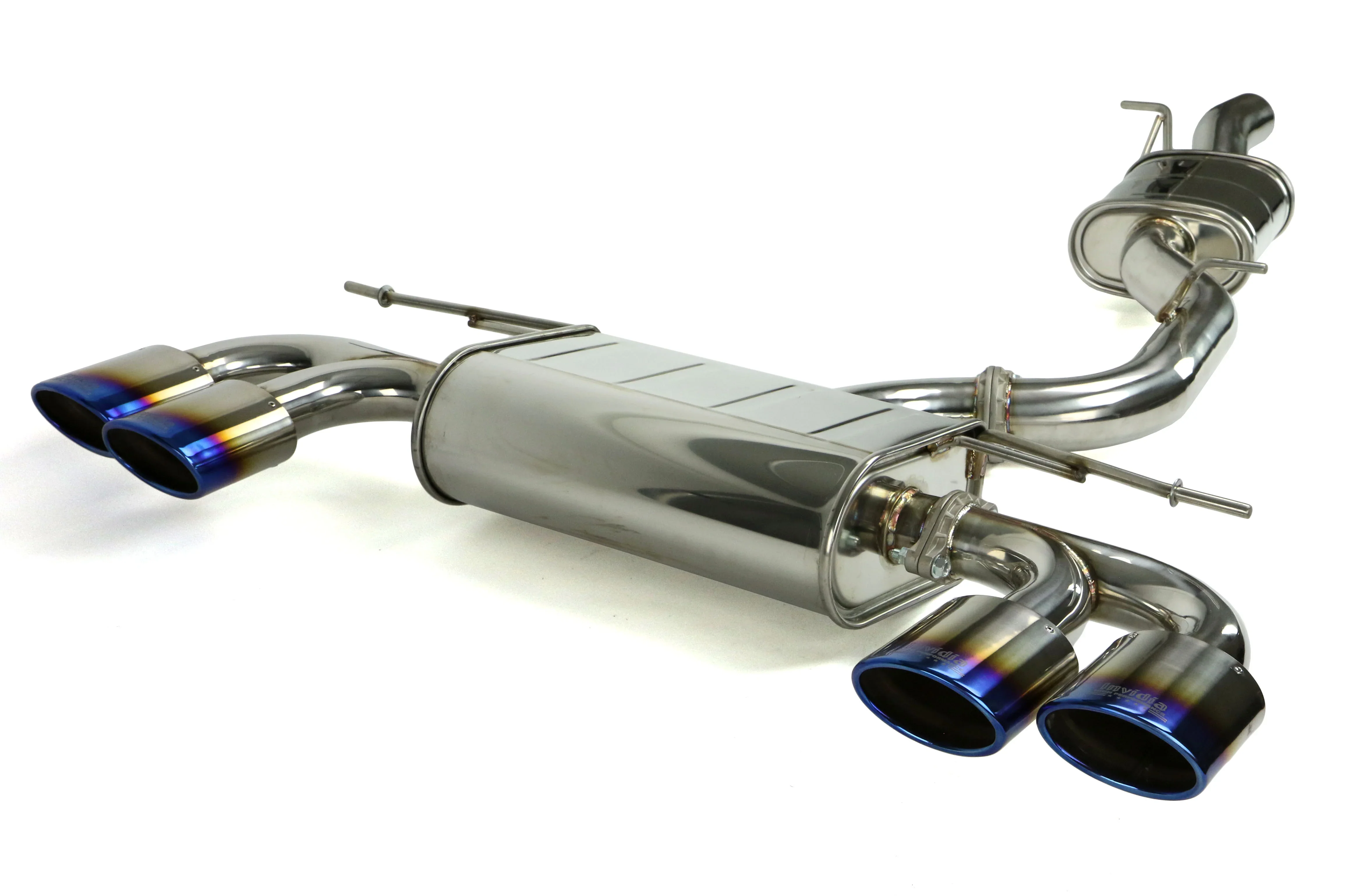 Q300 Non-Valved Catback Exhaust w/Oval Tips - VW Golf R Mk7 - Image 2