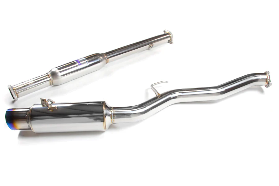 N1 Turbo back Exhaust w/Metal Matrix Cat - Mitsubishi Evo 7-9 CT9A - Image 4