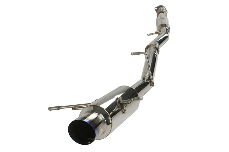 N1 Turbo Back Exhaust Resonated w/Catted Down Pipe - Subaru WRX/STI GD 01-07 - Image 2