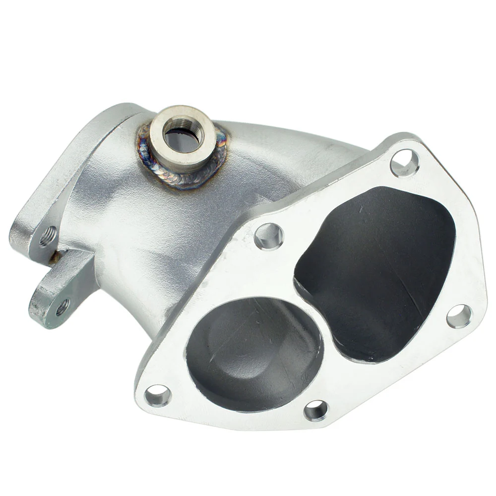 O2 Outlet Housing/Front Pipe Combo - Mitsubishi Evo 4-6 CP9A (Inc TME) - Image 2