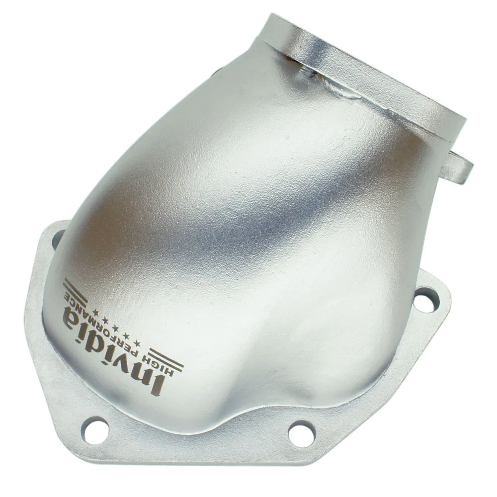 O2 Outlet Housing/Front Pipe Combo - Mitsubishi Evo 4-6 CP9A (Inc TME) - Image 4