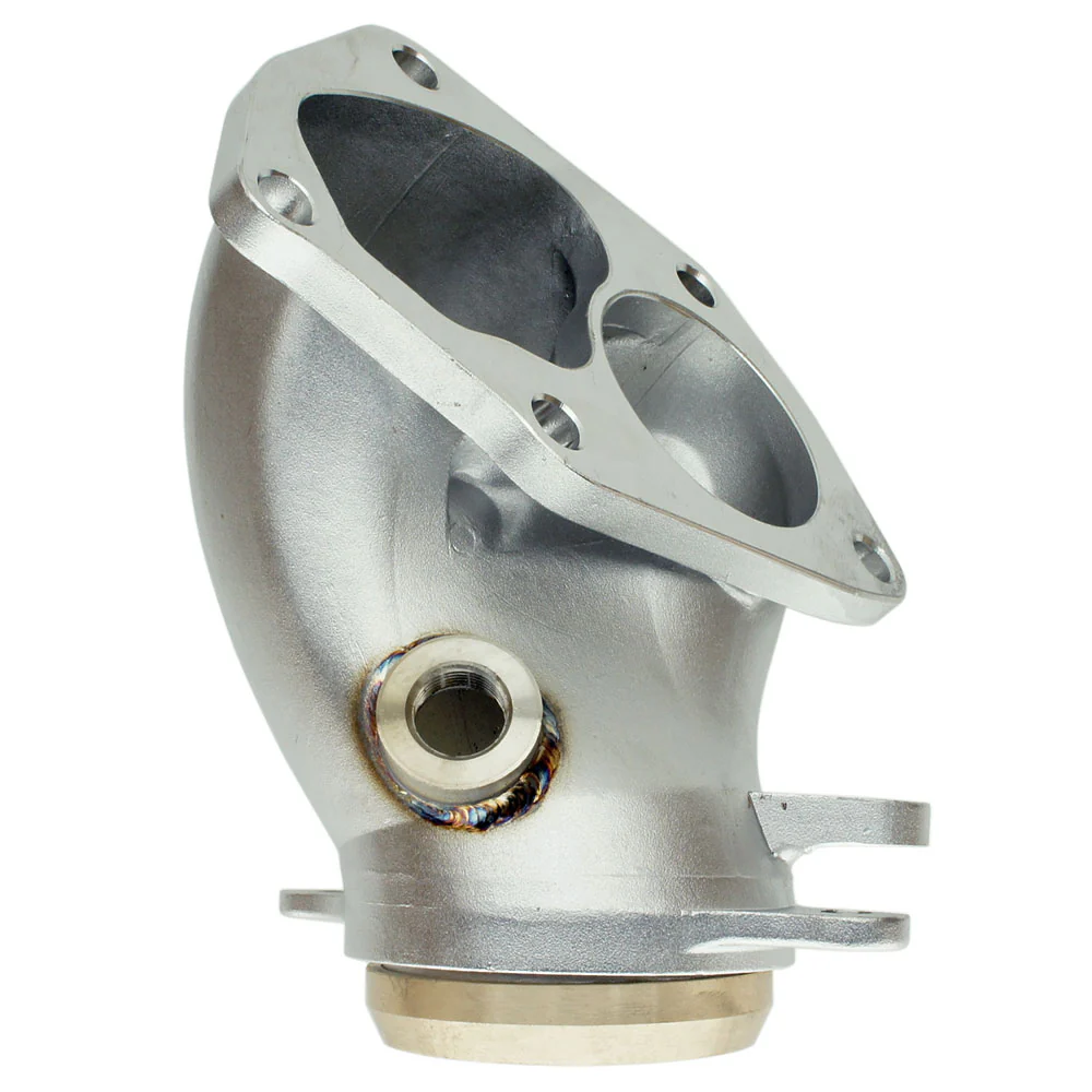 O2 Outlet Housing/Front Pipe Combo - Mitsubishi Evo 7-9 CT9A - Image 9