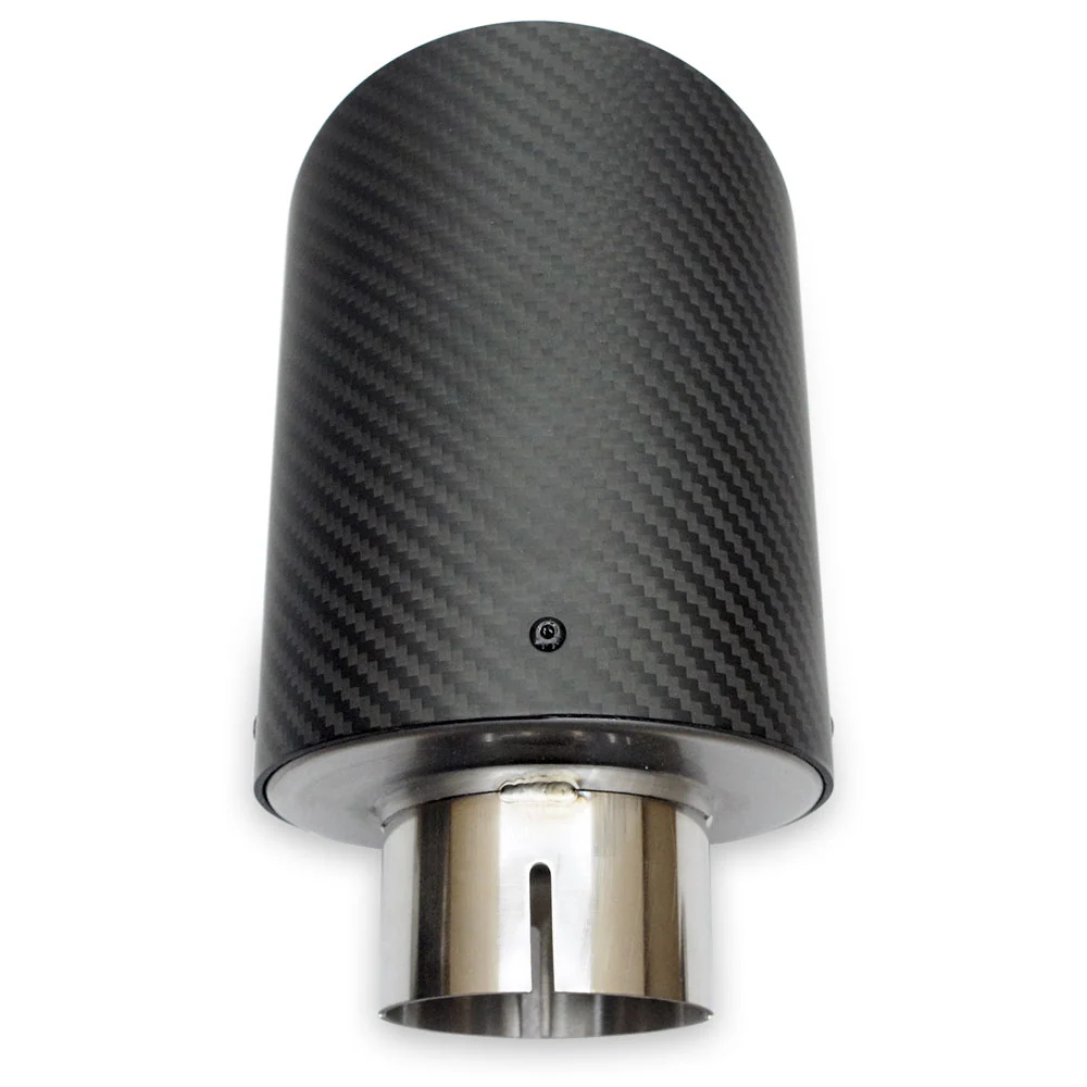 PSR Carbon Fibre Clamp On Tip SINGLE - 114.3mm Outlet, 60mm Inlet - Image 3