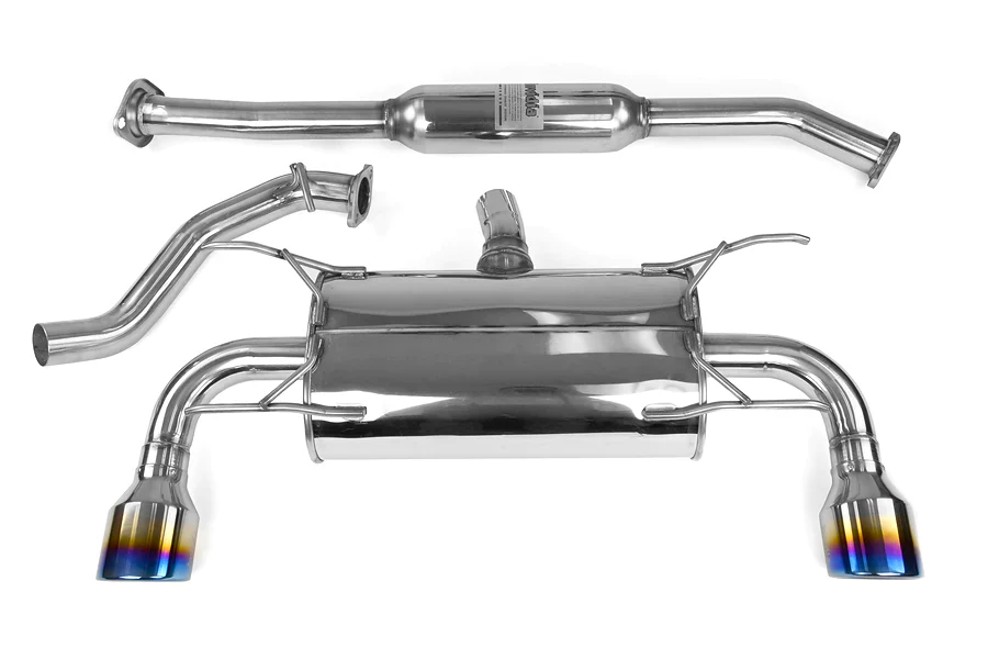 Q300 70mm Engine Back Exhaust w/Invidia Equal Headers - Subaru BRZ & Toyota 86 12-21, 22+ (6MT) - Image 6