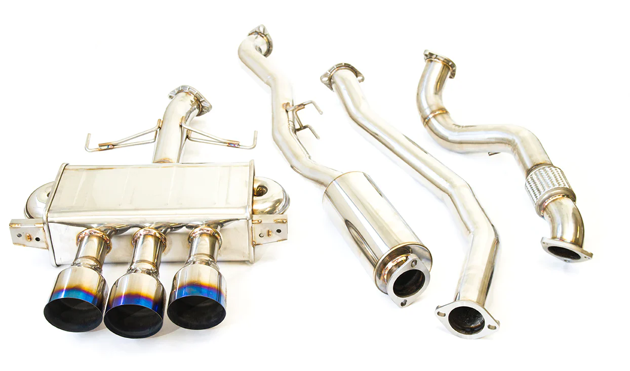 Q300 Turbo Back Exhaust - Honda Civic Type-R FK8 17+