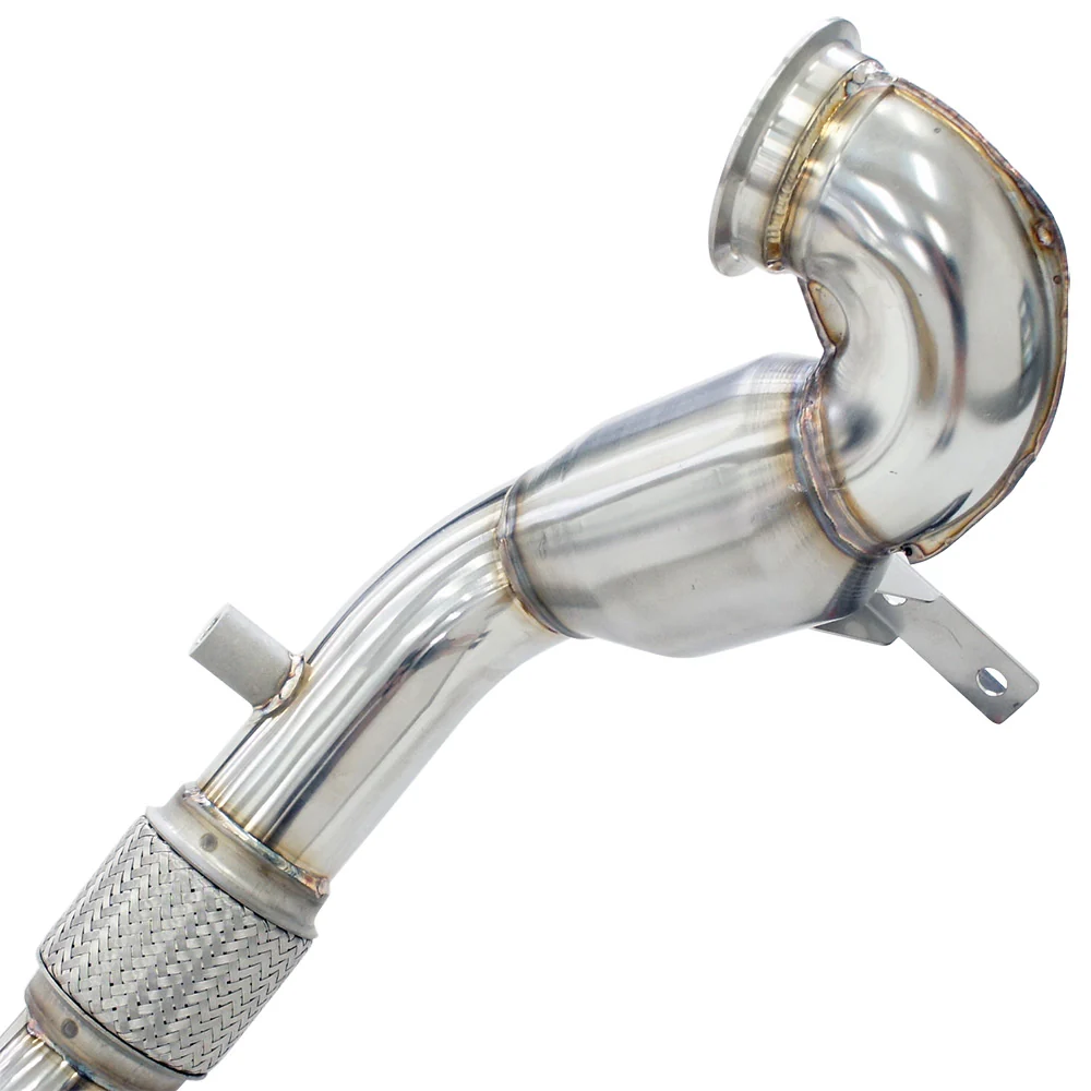 R400 Valved Turbo Back Exhaust w/Round Tips - VW Golf R Mk7.5 - Image 8
